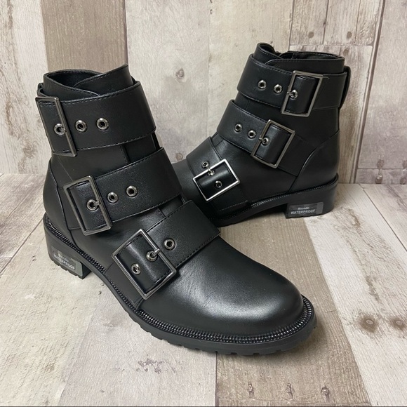 NWT Blondo Camila Leather Boots Size 8 - Picture 1 of 13